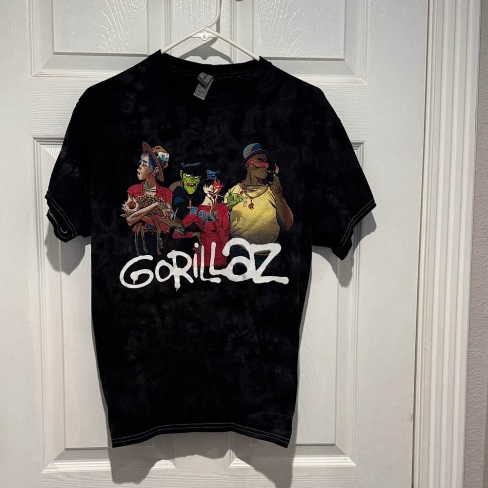 Gildan Kids Black Gorillaz Band Tee